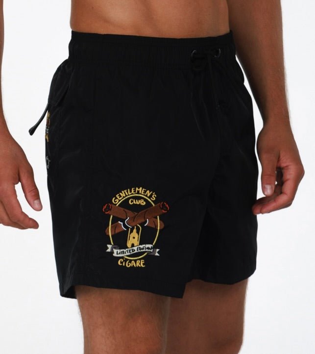 BDM CIGARE | Mens Swimwear BLACK - BAIN DE MER USA I Luxury Swimwear & Casual wear