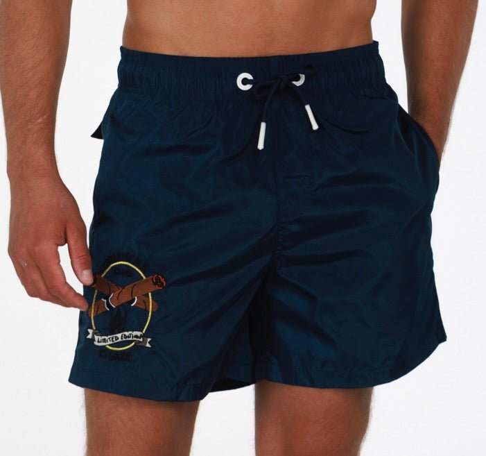 BDM CIGARE | Mens Swimwear NAVY BLUE - BAIN DE MER USA I Luxury Swimwear & Casual wear