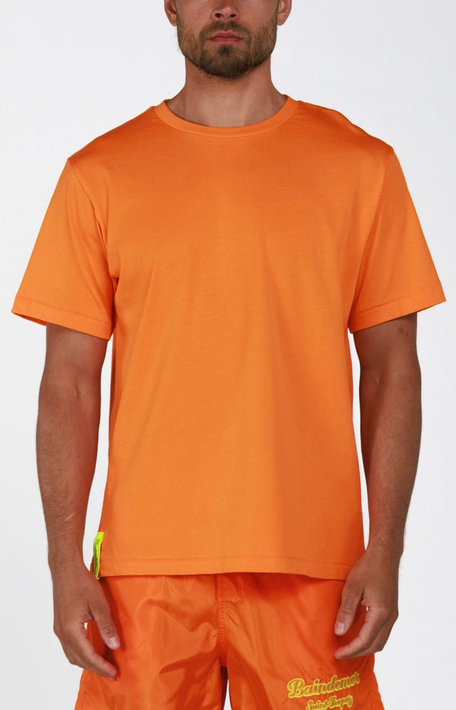 BDM CLASSIC ORANGE | Menʼs OS T - Shirt - BAIN DE MER USA I Luxury Swimwear & Casual wear