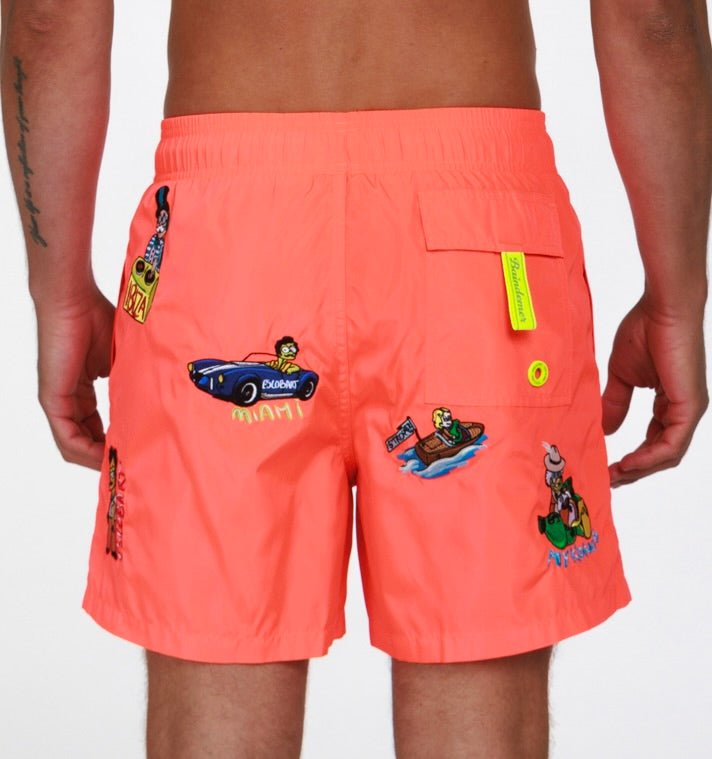 BDM WORLD AO | Mens Swimwear CORAL - BAIN DE MER USA I Luxury Swimwear & Casual wear