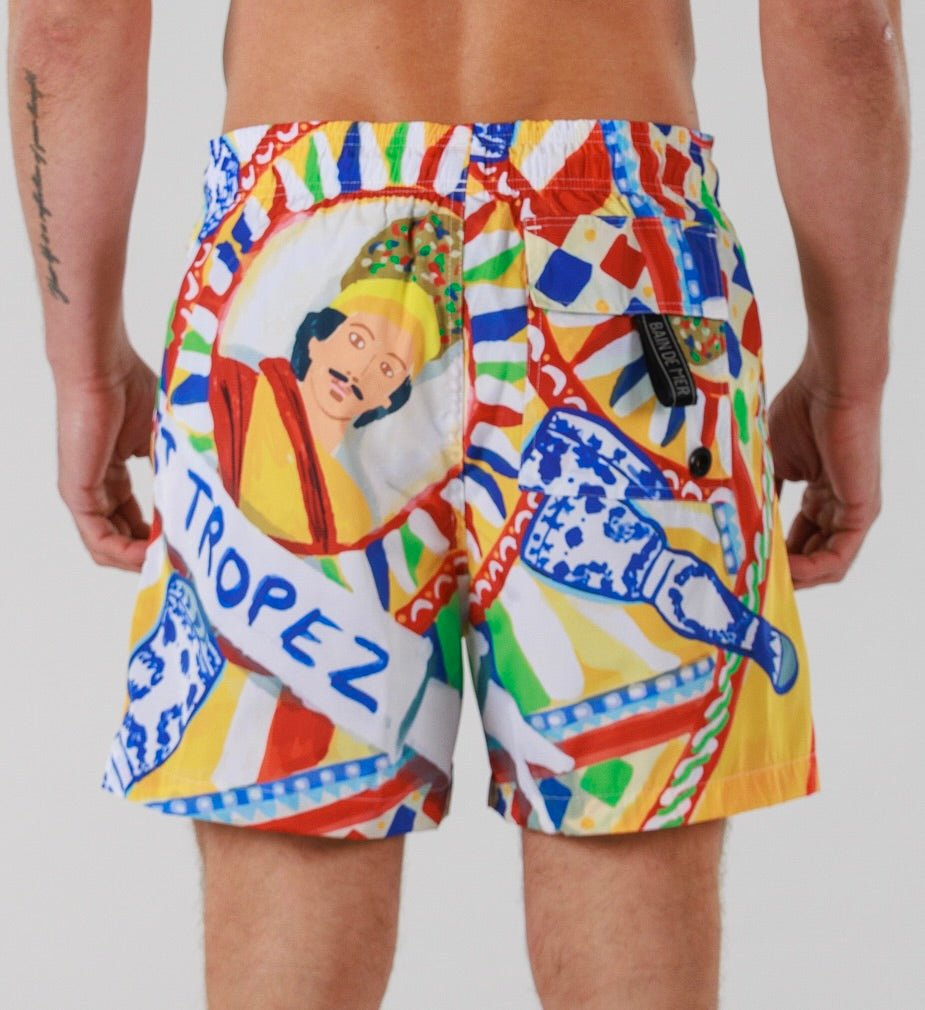 DOLCE VITA PRINT | Mens Swimwear ALLOVER PRINT - BAIN DE MER USA I Luxury Swimwear & Casual wear