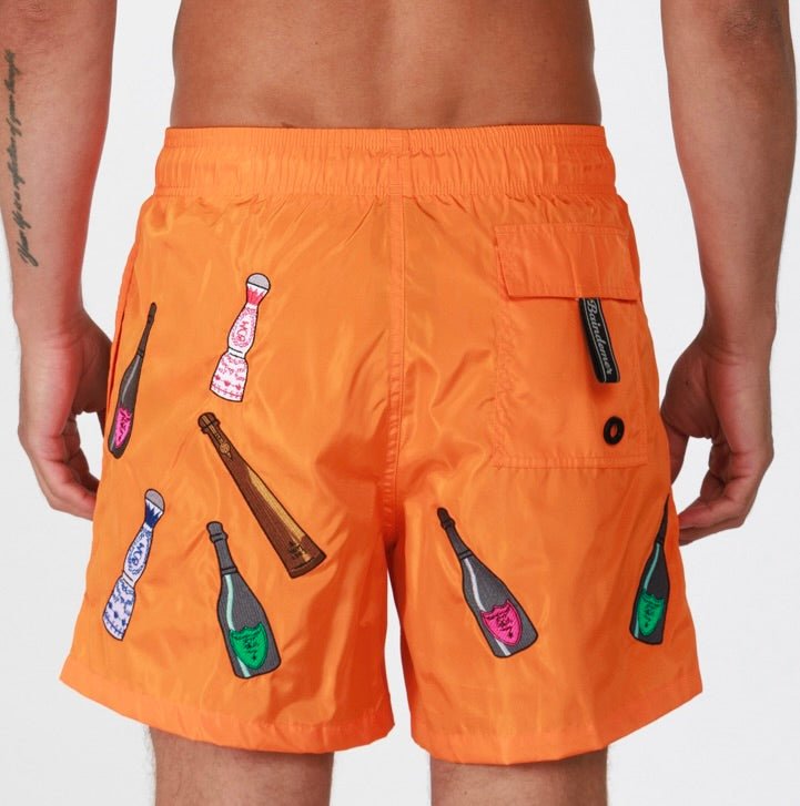 GENTLEMENʼS CLUB | Mens Swimwear ORANGE - BAIN DE MER USA I Luxury Swimwear & Casual wear