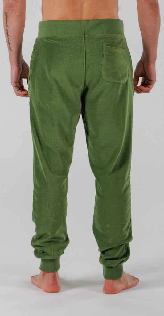 LINEN PANTS | MILITARY GREEN - BAIN DE MER USA I Luxury Swimwear & Casual wear