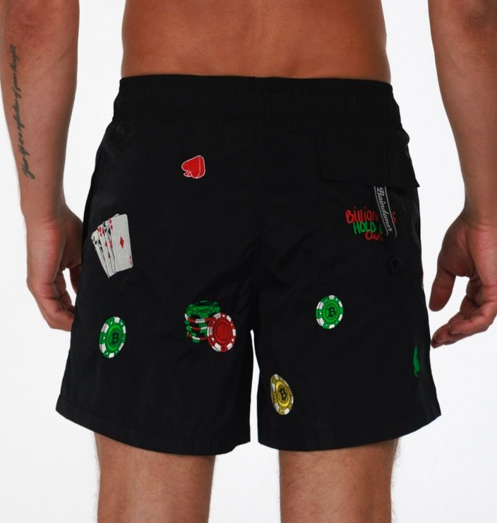 MONACO AO | Mens Swimwear BLACK - BAIN DE MER USA I Luxury Swimwear & Casual wear