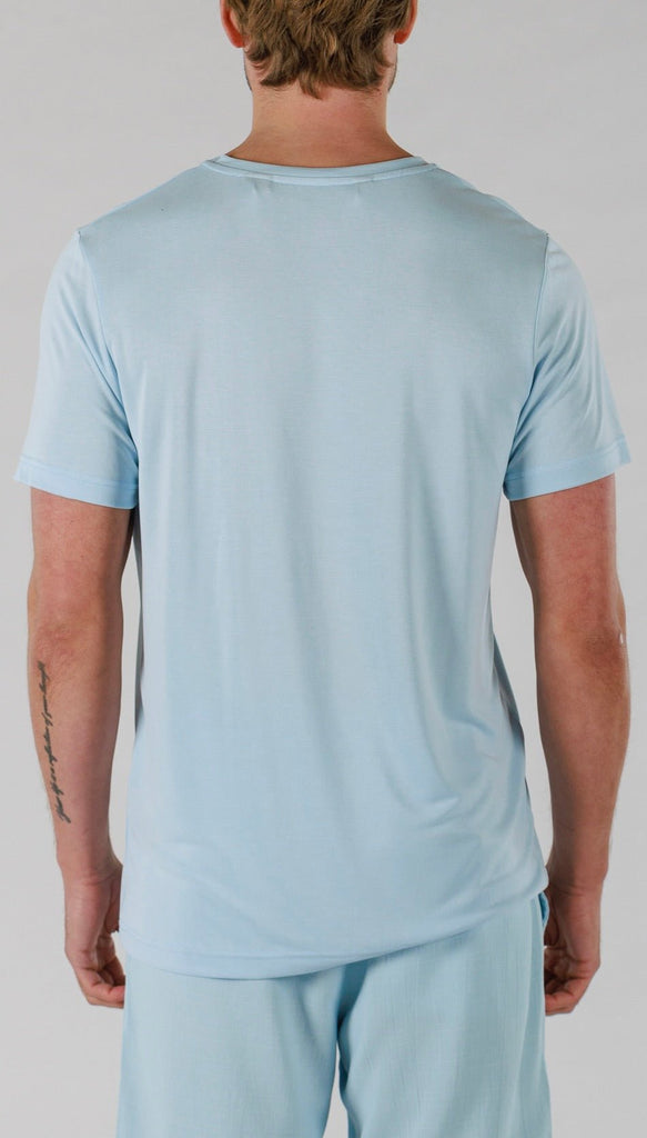 SCUBA T - SHIRT | SKY BLUE - BAIN DE MER USA I Luxury Swimwear & Casual wear