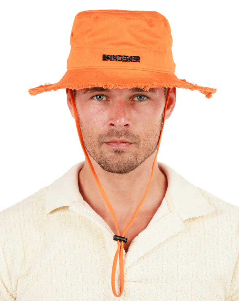 BDM BOB ORANGE - BAIN DE MER USA I Luxury Swimwear & Casual wear