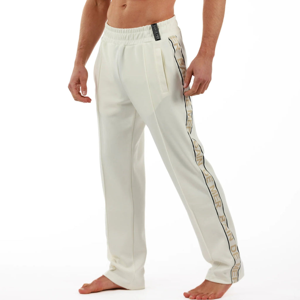 MIAMI ECRU / Men's Tailored Pants - BAIN DE MER USA I Luxury Swimwear & Casual wear