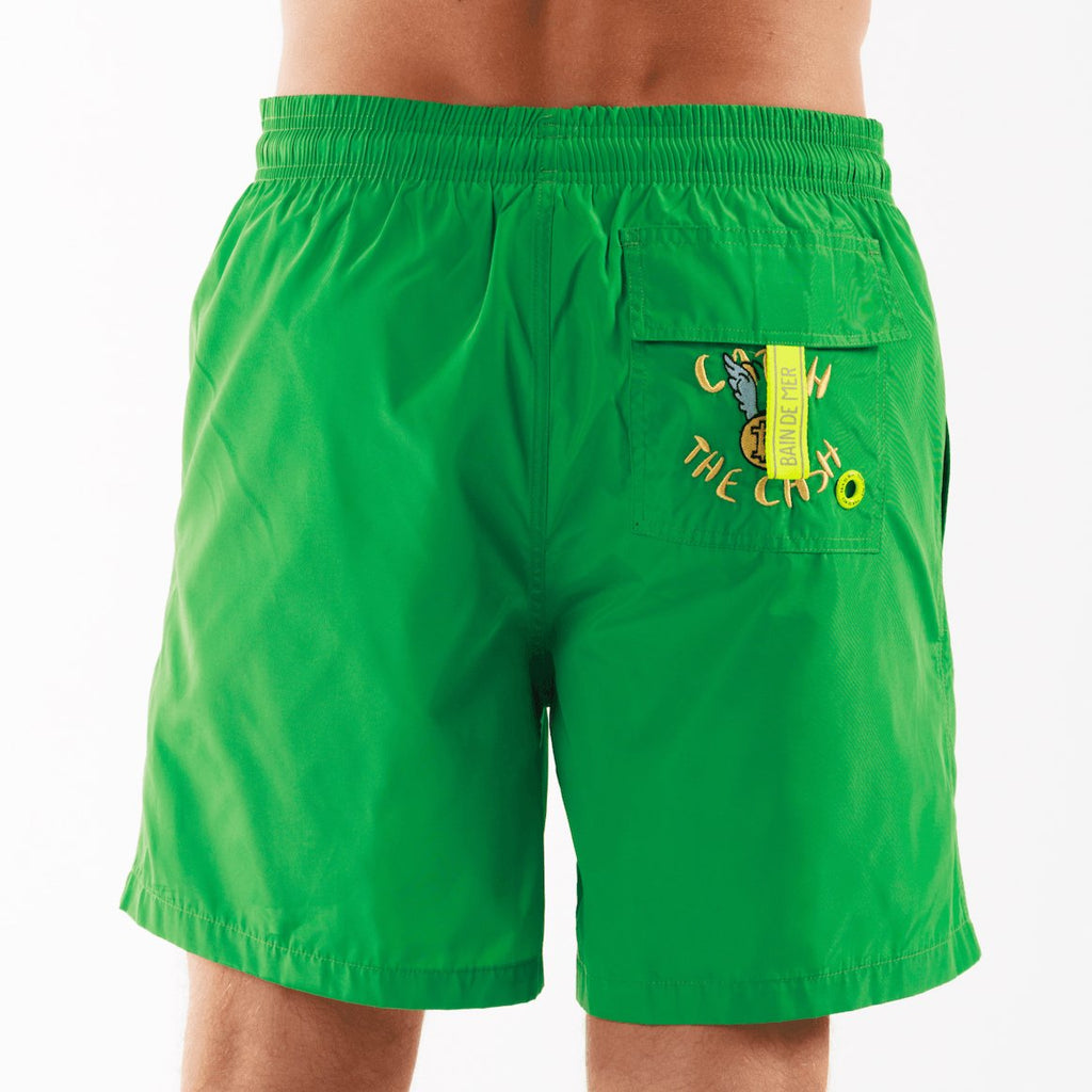 SALIN GREEN | Mens Swimwear RICH THE DOLLAR MONO - BAIN DE MER USA I Luxury Swimwear & Casual wear