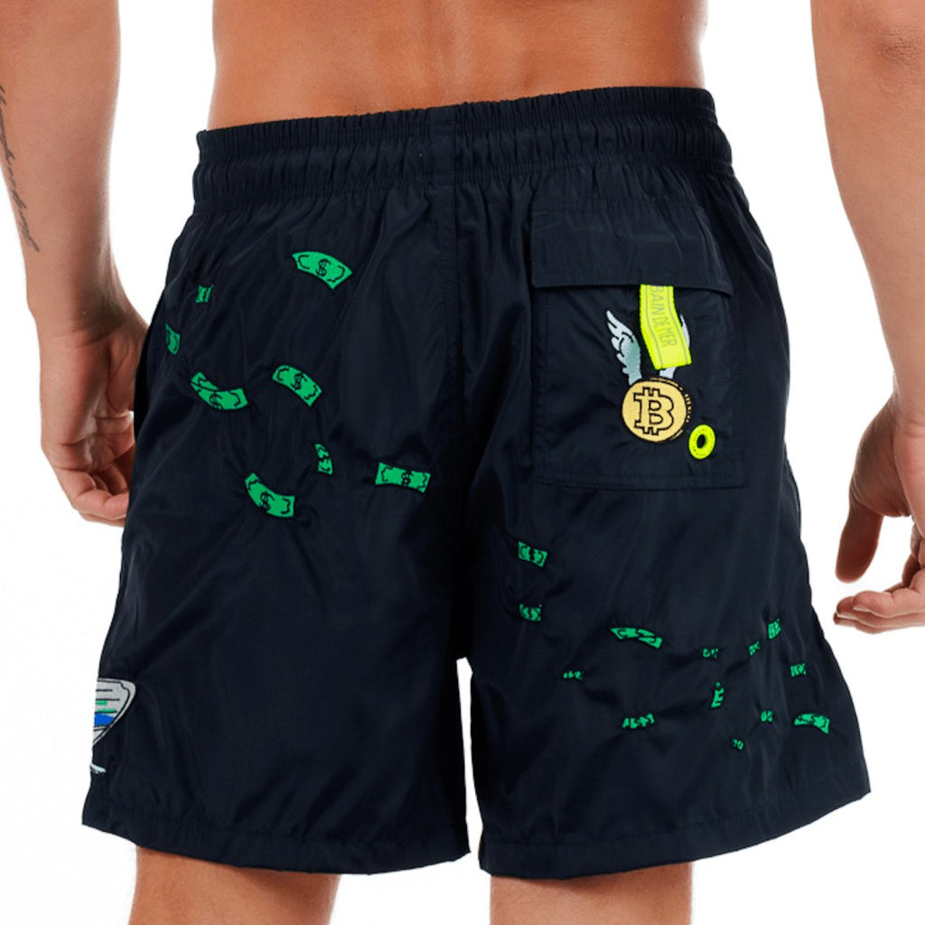 SALIN NAVY BLUE | Mens Swimwear CATCH THE DOLLAR - BAIN DE MER USA I Luxury Swimwear & Casual wear